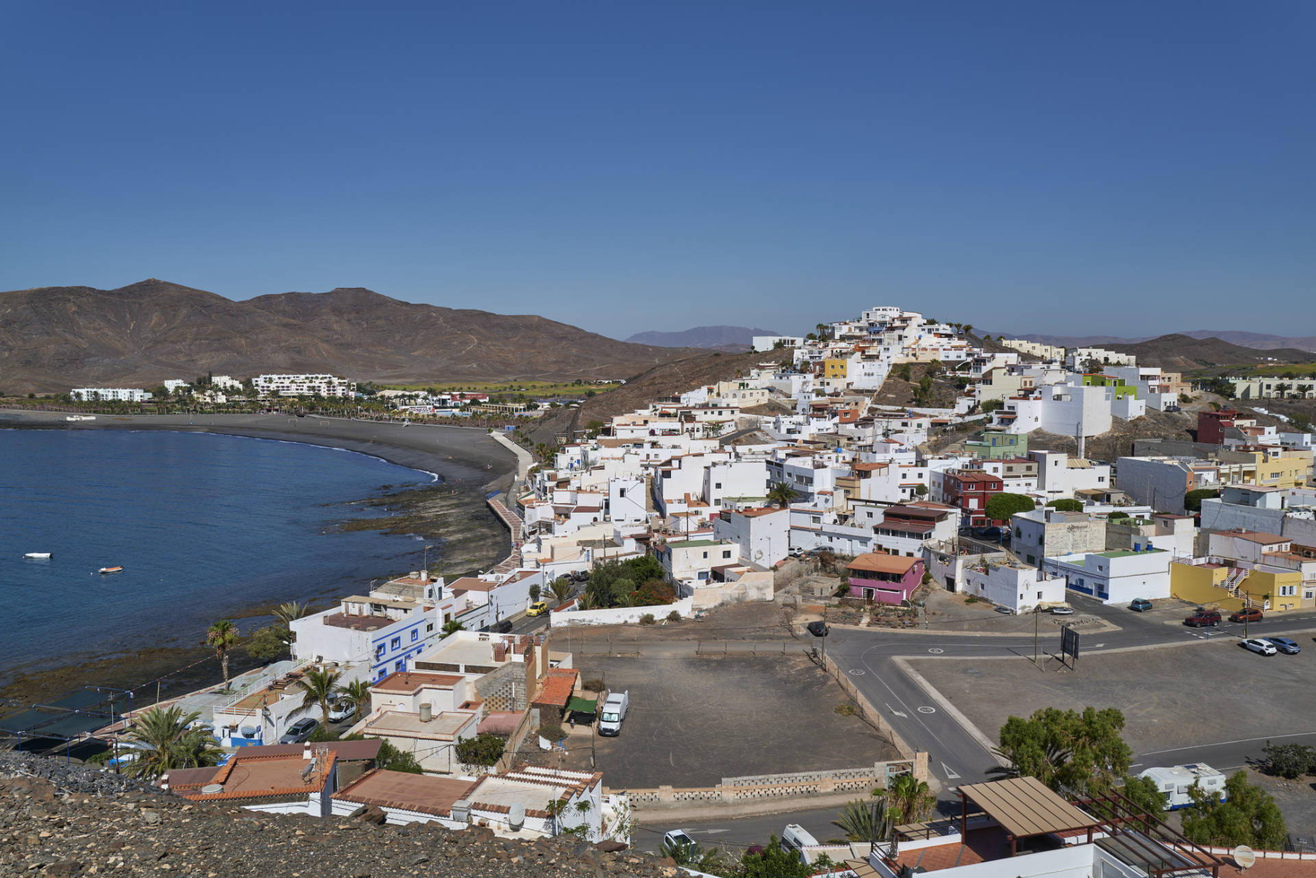 Cala de las Playas Las Playitas Fuerteventura.