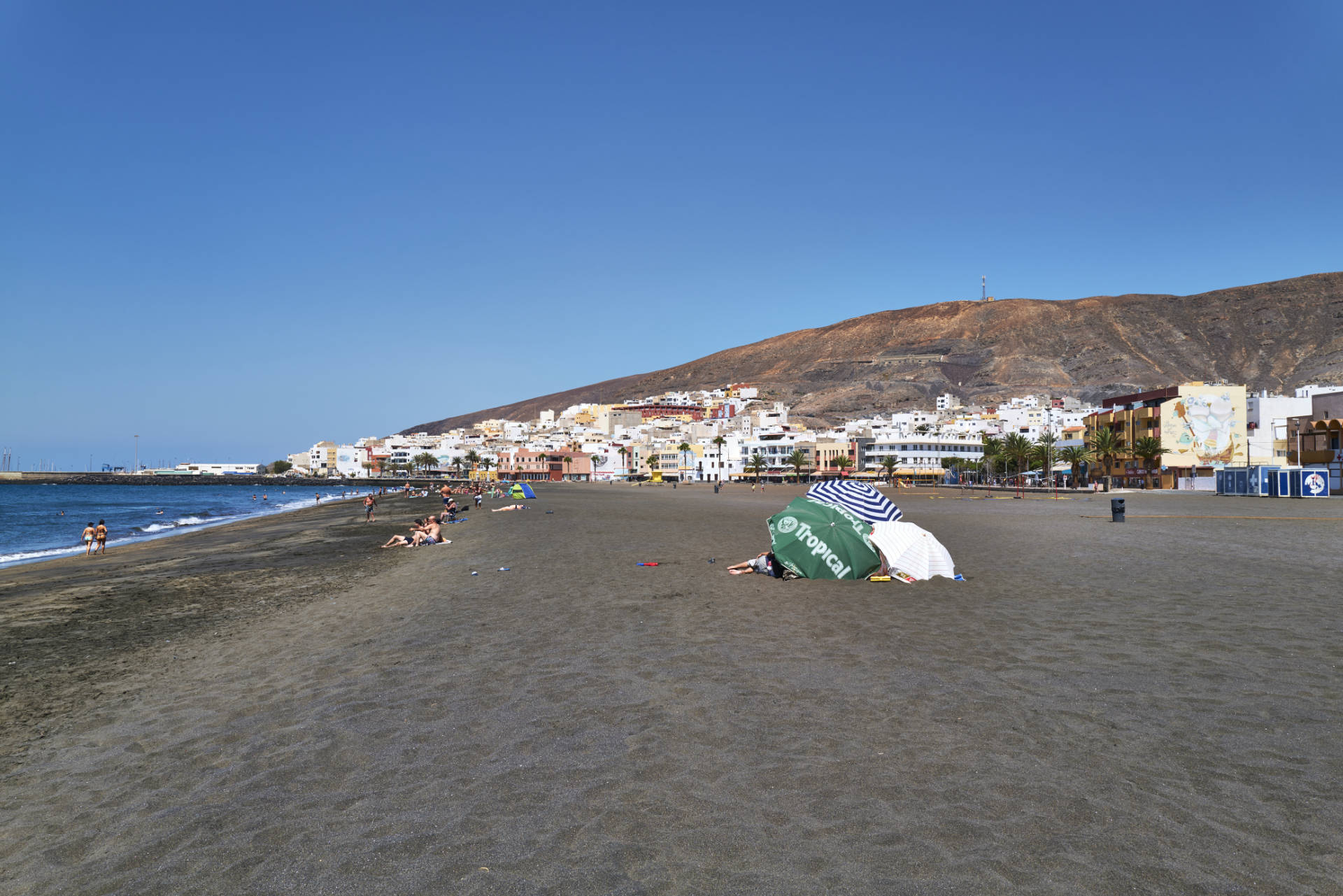 Playa de Gran Tarajal Fuerteventura.