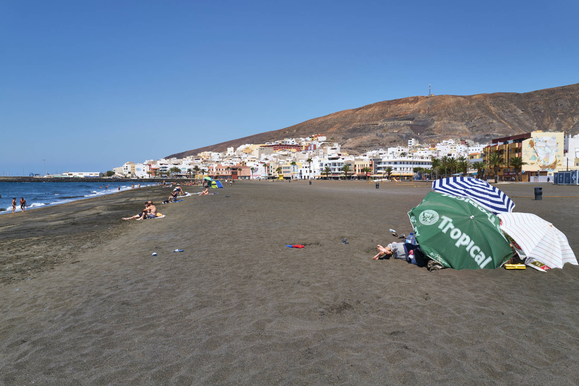 Playa de Gran Tarajal Fuerteventura.