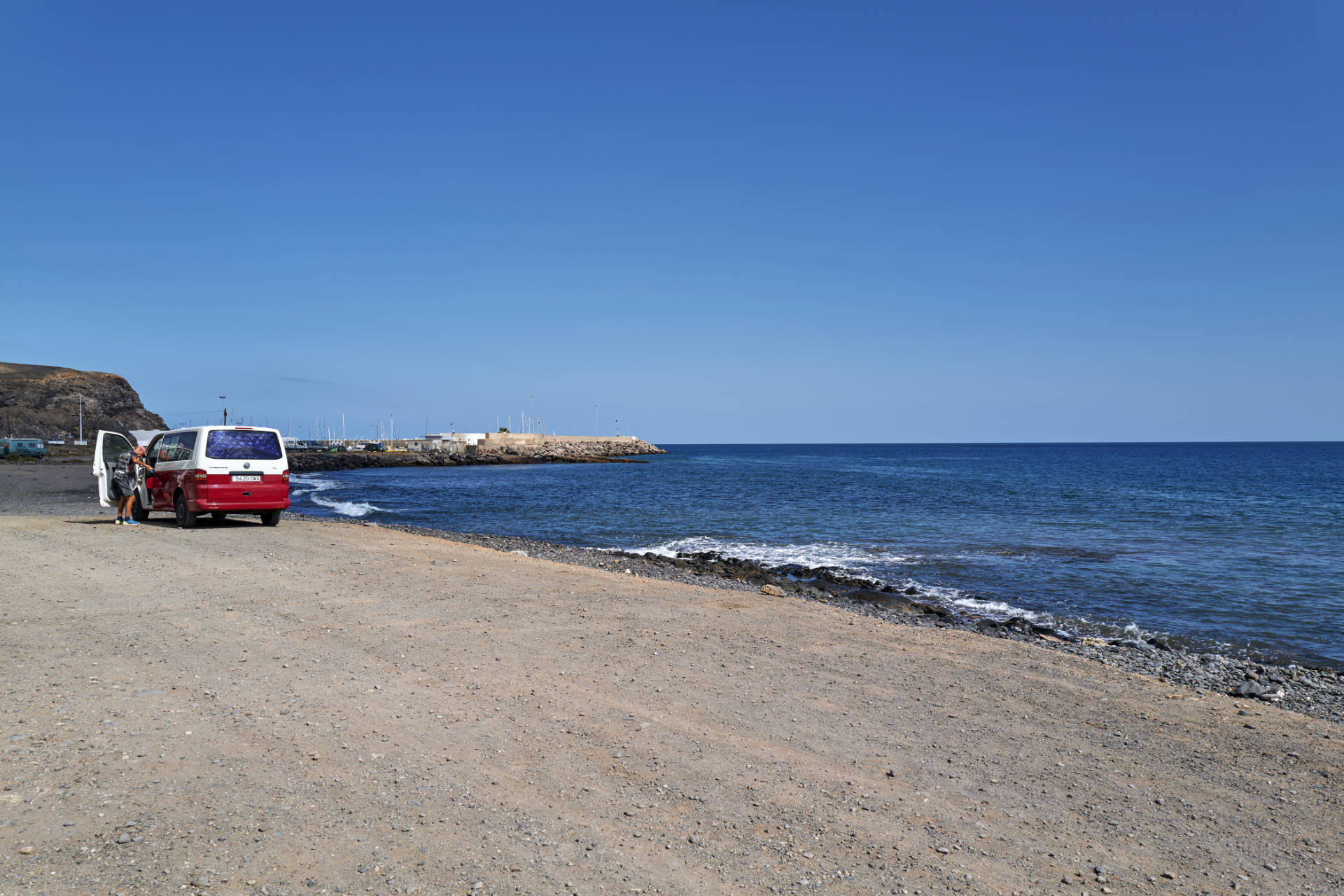 Playa del Aceituno Gran Tarajal Fuerteventura.