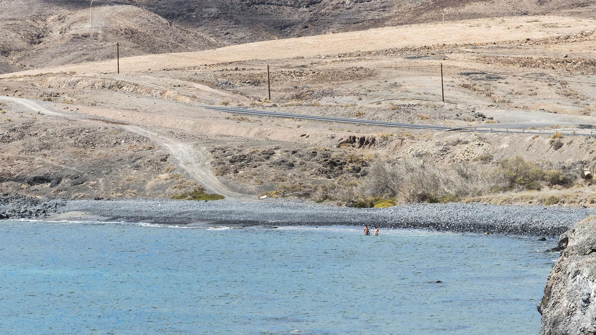 Die Strände Fuerteventuras: Playa laja del Corral - Punta de la Cruzuela.