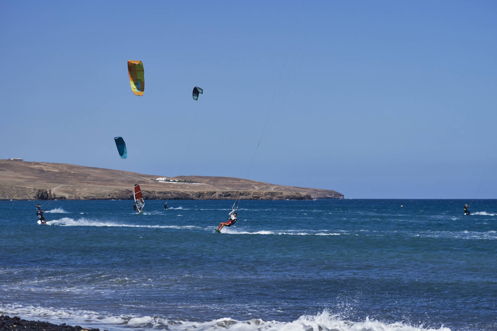 Playas de Matas Blancas Costa Calma Fuerteventura.