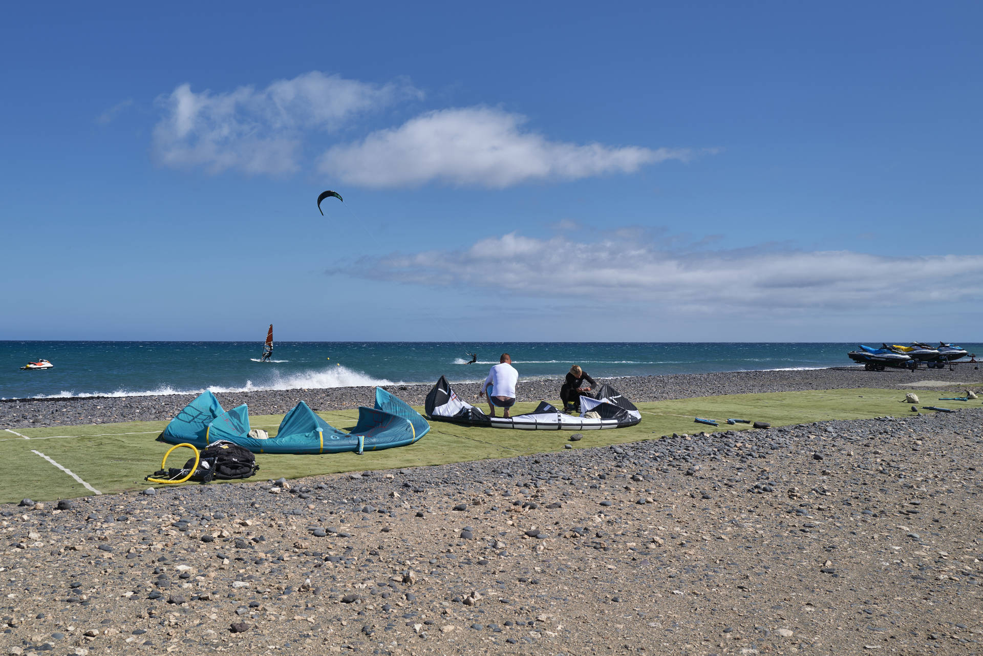 Playas de Matas Blancas Costa Calma Fuerteventura.