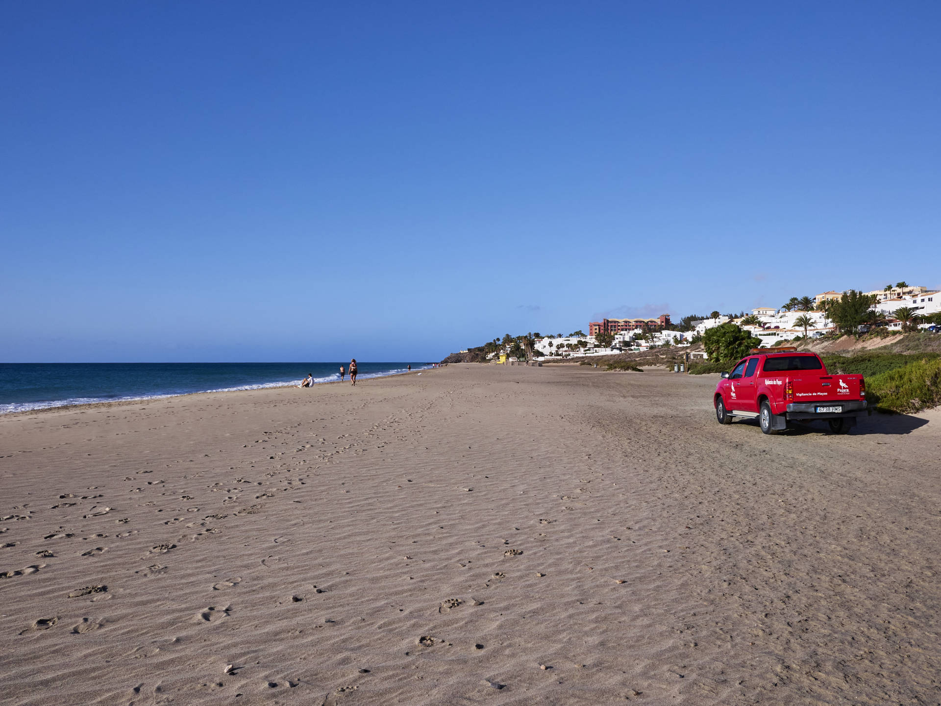 Fuerteventura – Playas de Costa Calma am frühen Morgen.