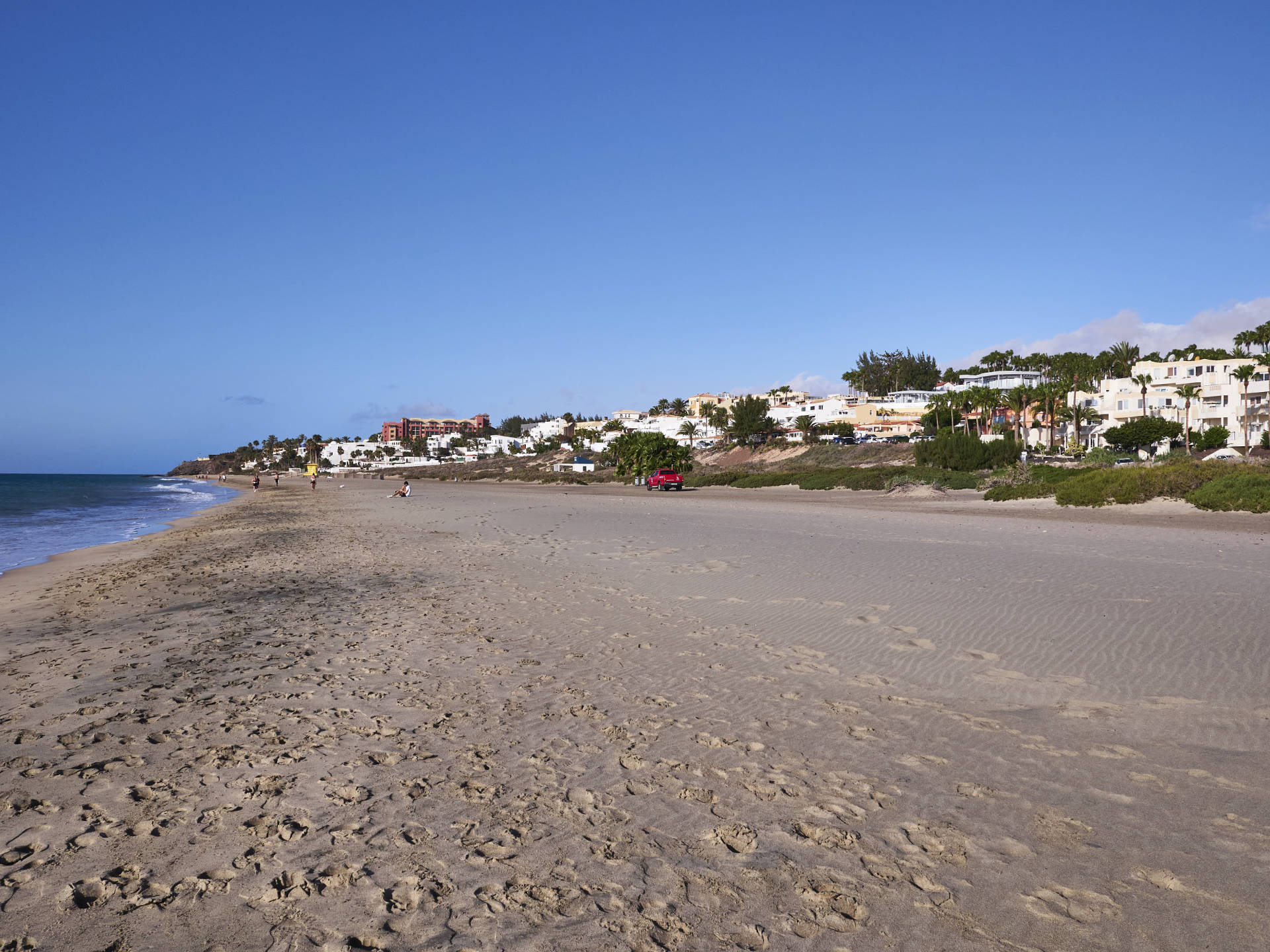 Fuerteventura – Playas de Costa Calma am frühen Morgen.