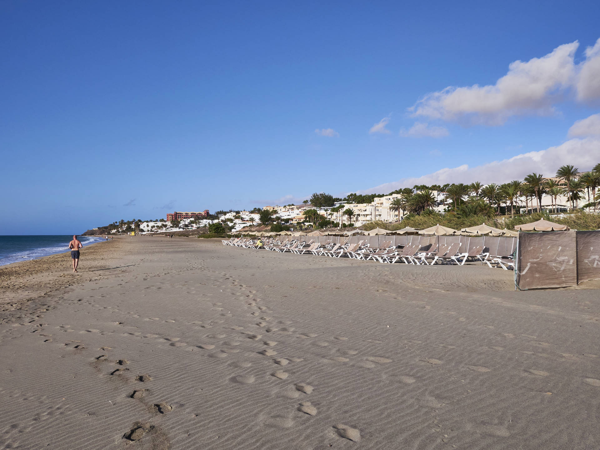 Fuerteventura – Playas de Costa Calma am frühen Morgen.