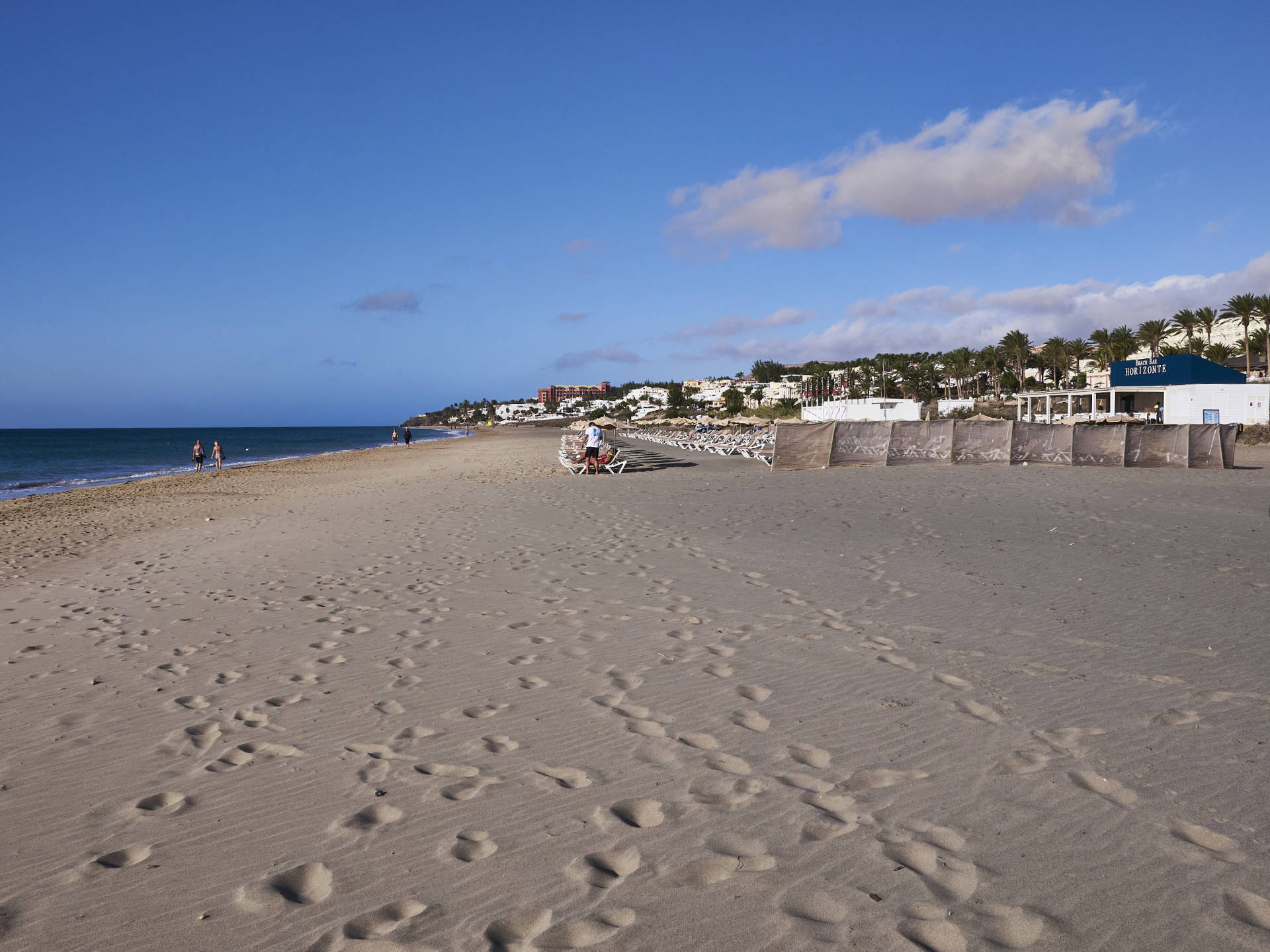 Fuerteventura – Playas de Costa Calma am frühen Morgen.