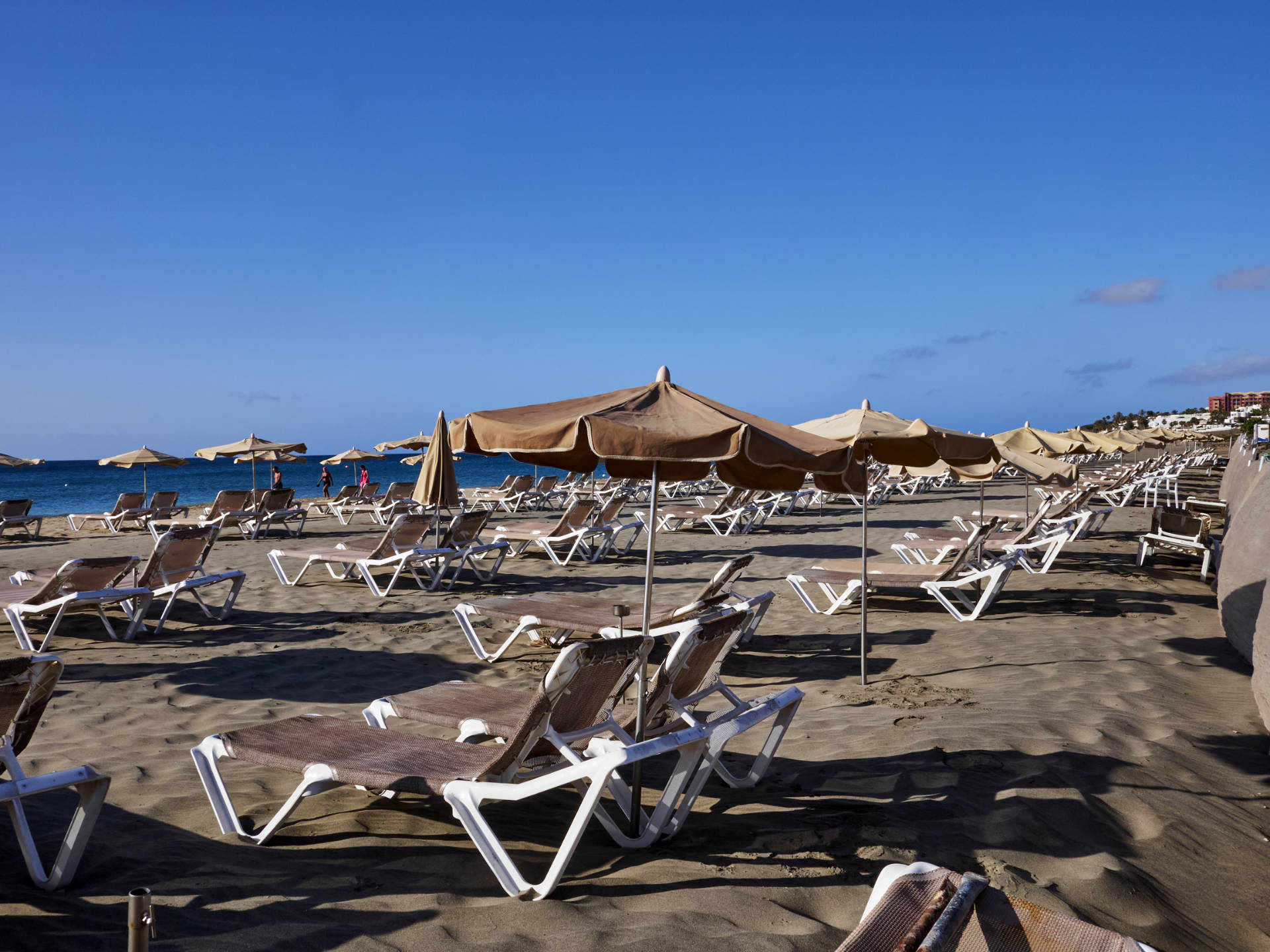 Fuerteventura – Playas de Costa Calma am frühen Morgen.