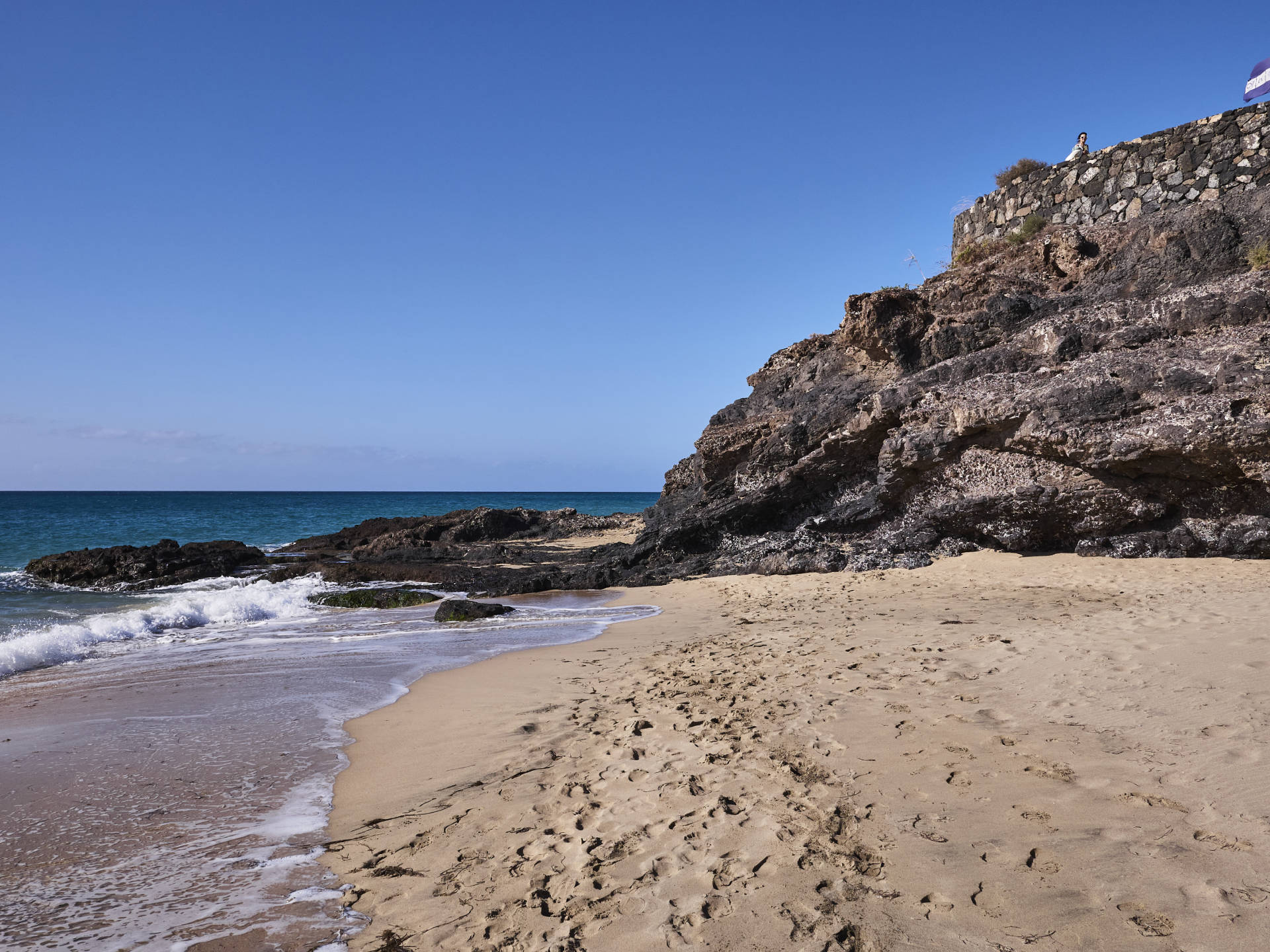Fuerteventura – Playas de Costa Calma am frühen Morgen.