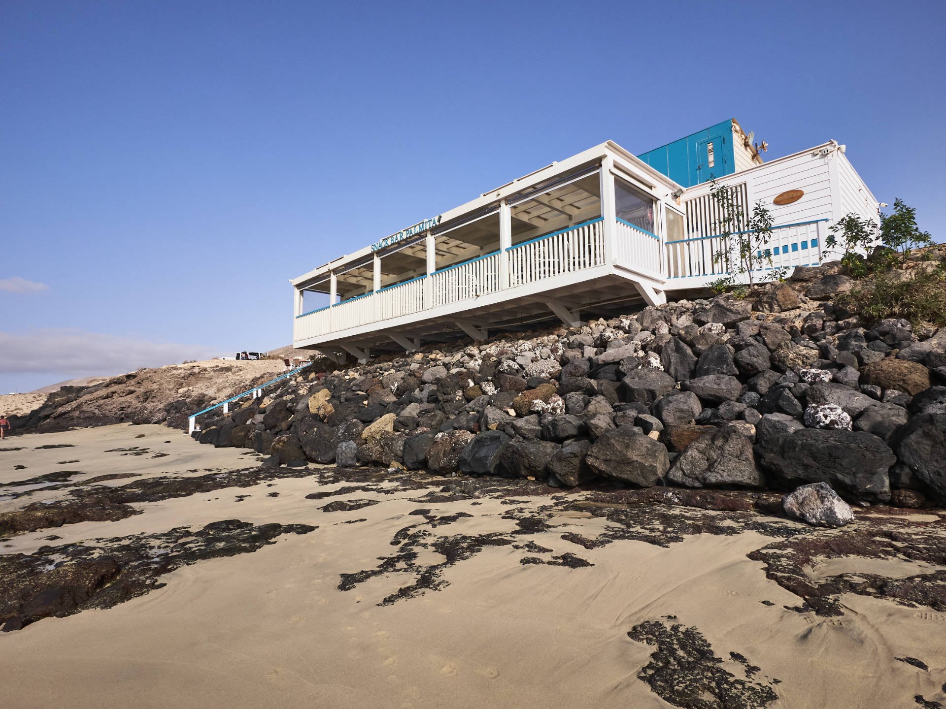 Fuerteventura – Playa de Jandía aka Playa Esmeralda am frühen Morgen.