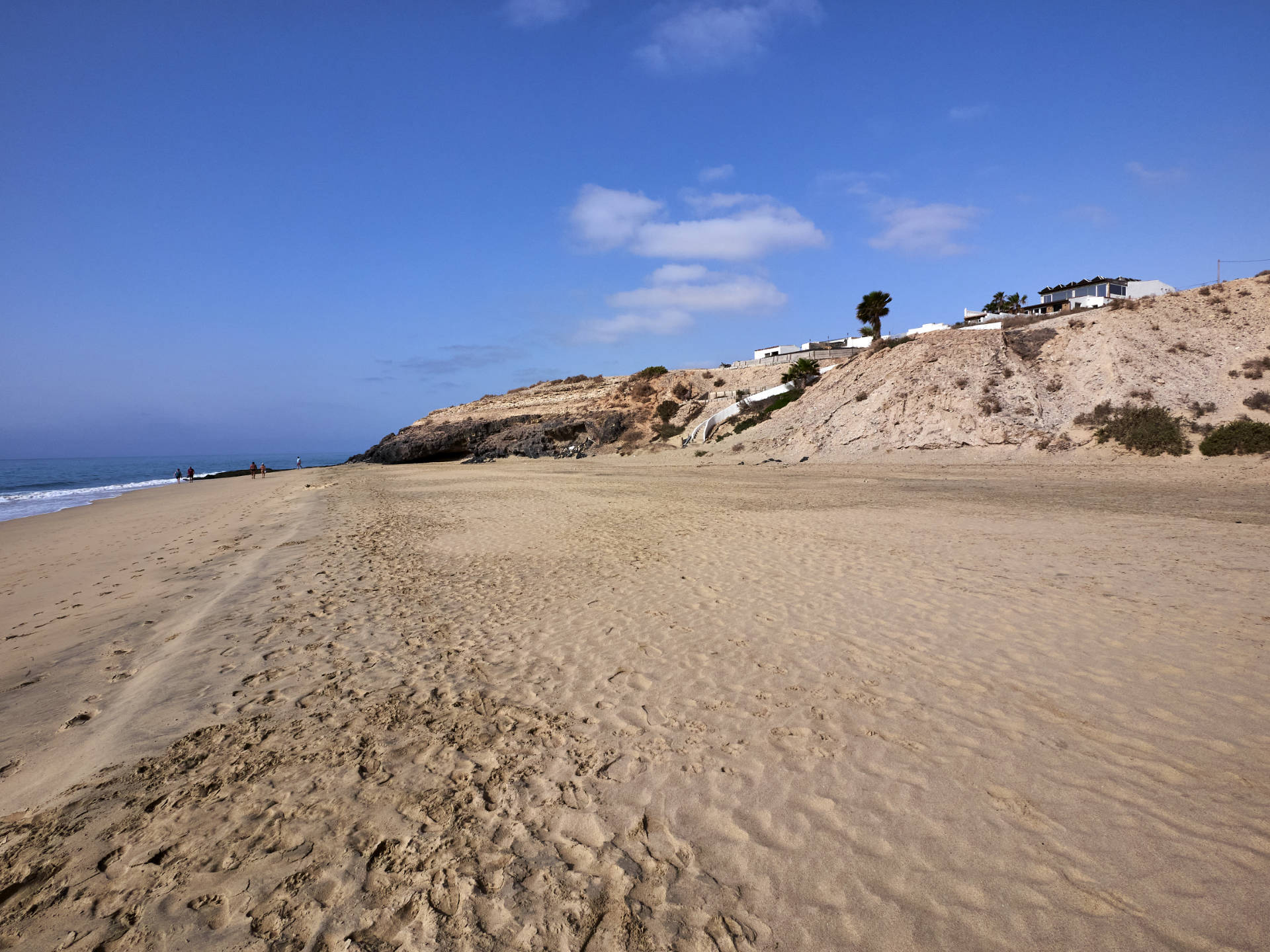 Fuerteventura – Playa de Jandía aka Playa Esmeralda am frühen Morgen.