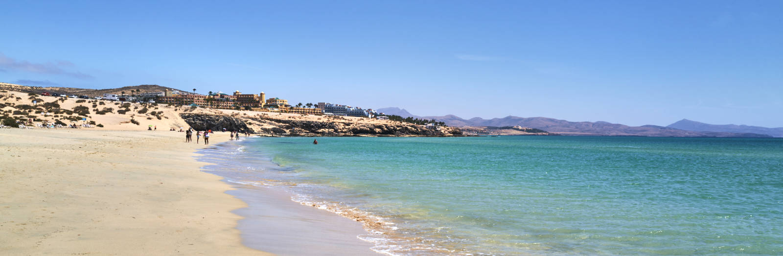 Playa de Jandía aka Playa Esmeralda Fuerteventura.