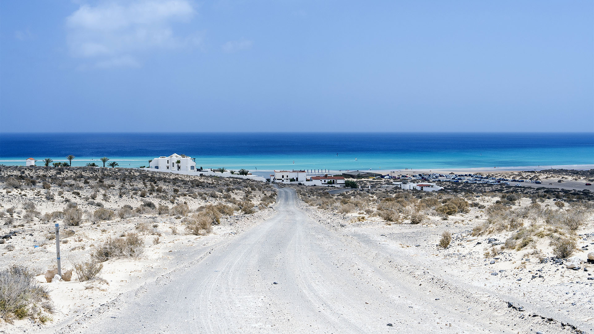 Die Strände Fuerteventuras: Costa Calma, Risco del Paso.