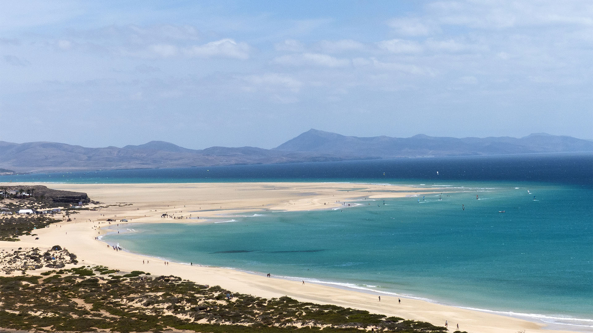 Die Strände Fuerteventuras: Costa Calma, Risco del Paso.