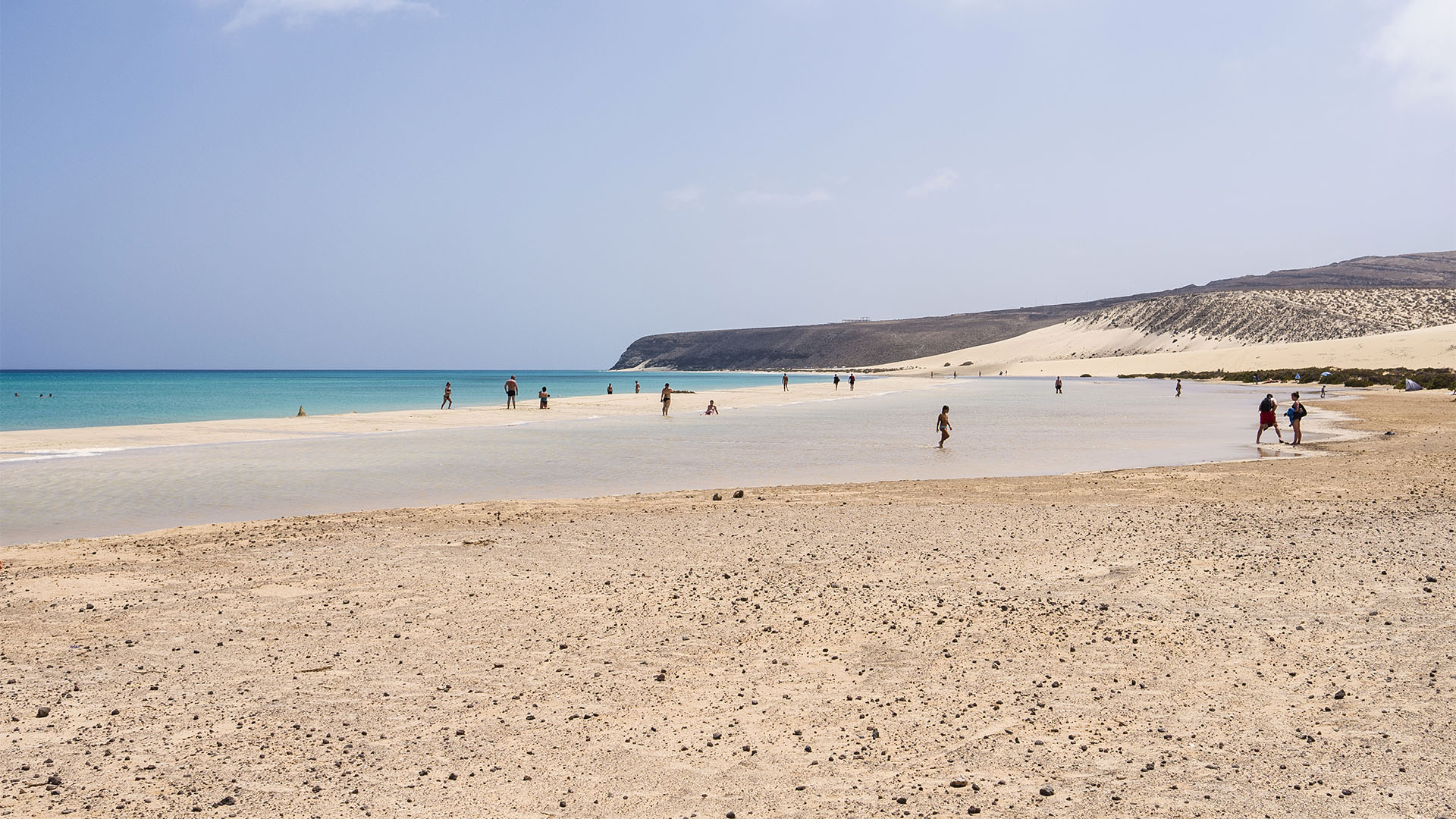 Die Strände Fuerteventuras: Costa Calma, Risco del Paso.