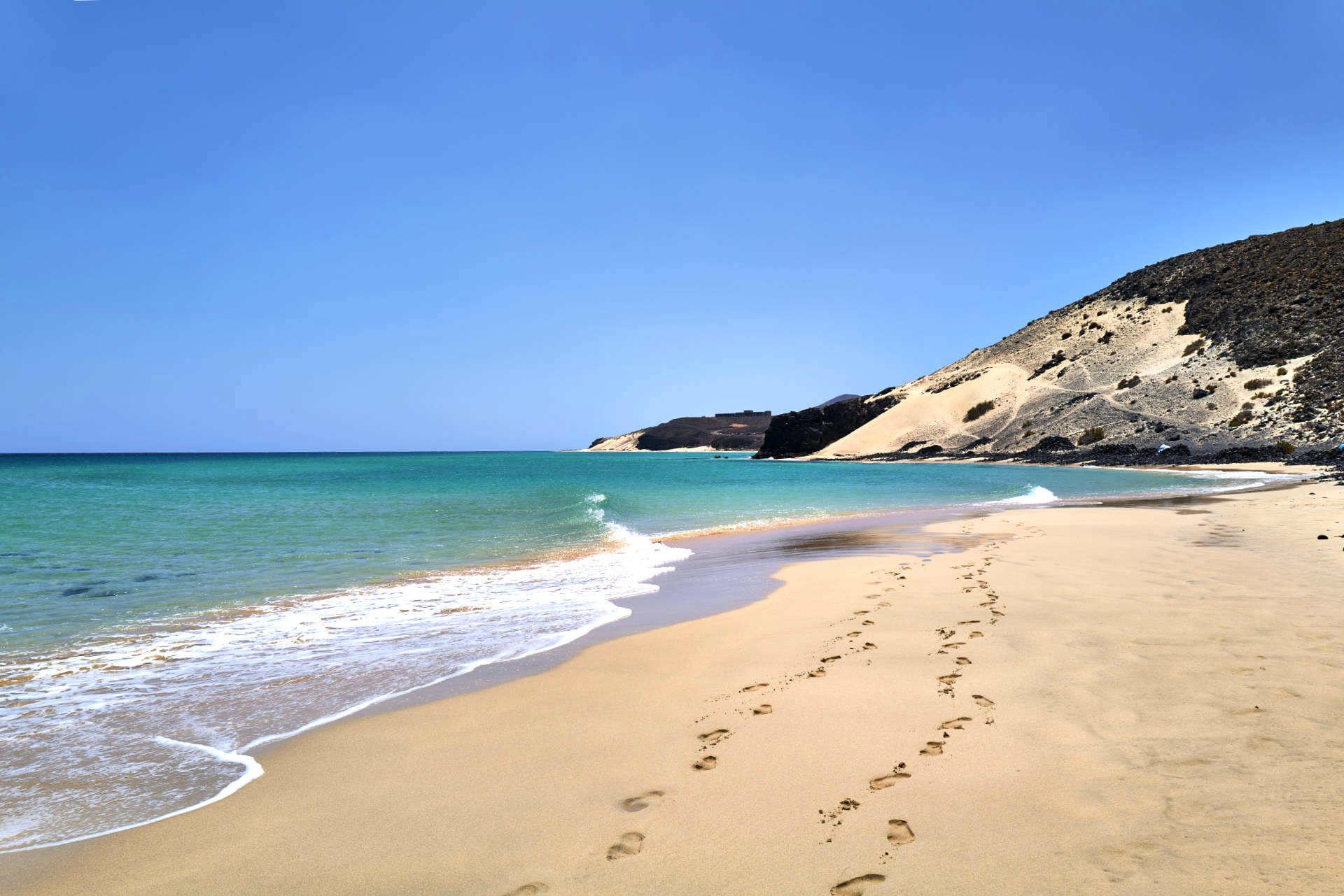 Playa del Salmo Jandía Fuerteventura.