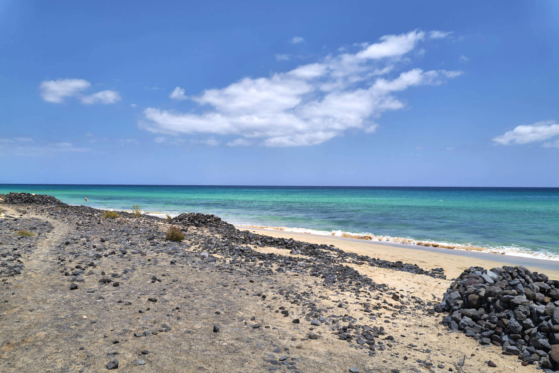 Playa del Salmo Jandía Fuerteventura.