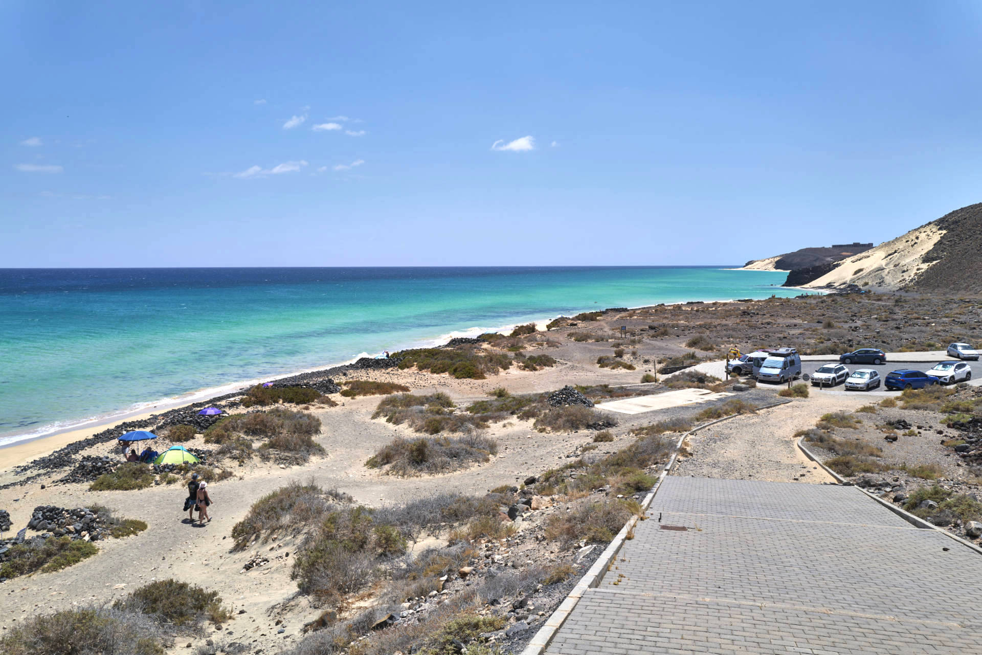 Playa del Salmo Jandía Fuerteventura.