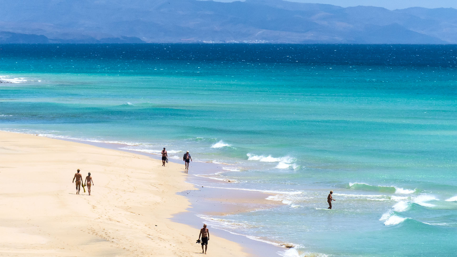 Die Strände Fuerteventuras: Costa Calma, Playa Boca de Mal Nombre.