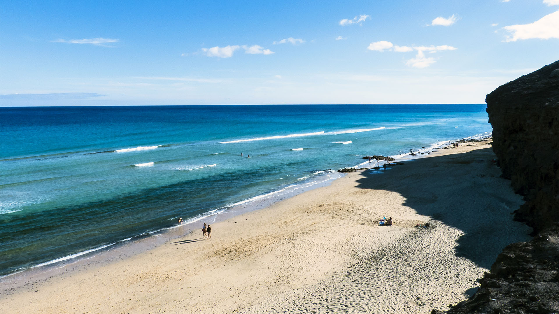 Die Strände Fuerteventuras: Costa Calma, Playa Boca de Mal Nombre.