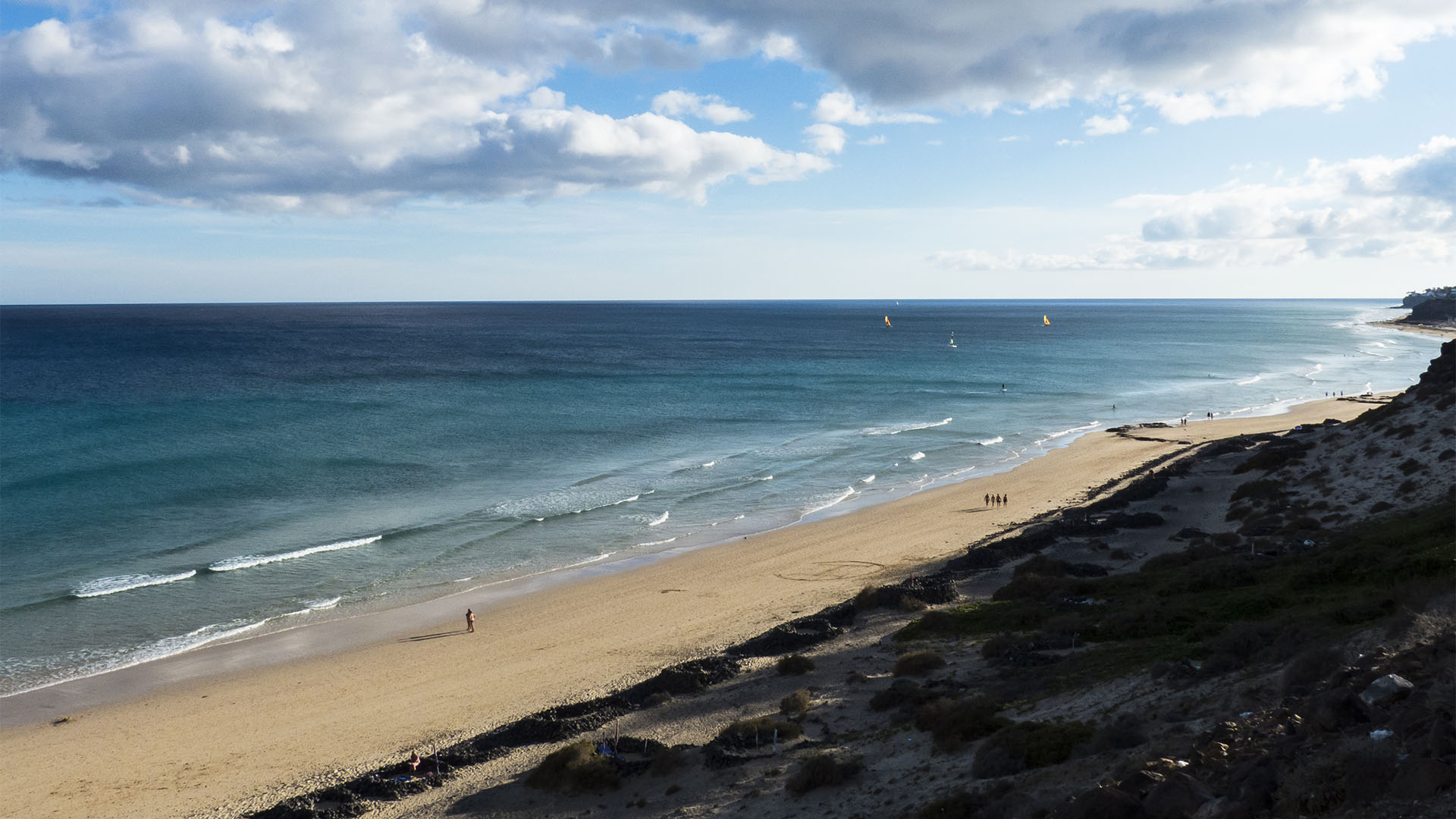 Die Strände Fuerteventuras: Halbinsel Jandía, Playa Boca de Esquinzo.