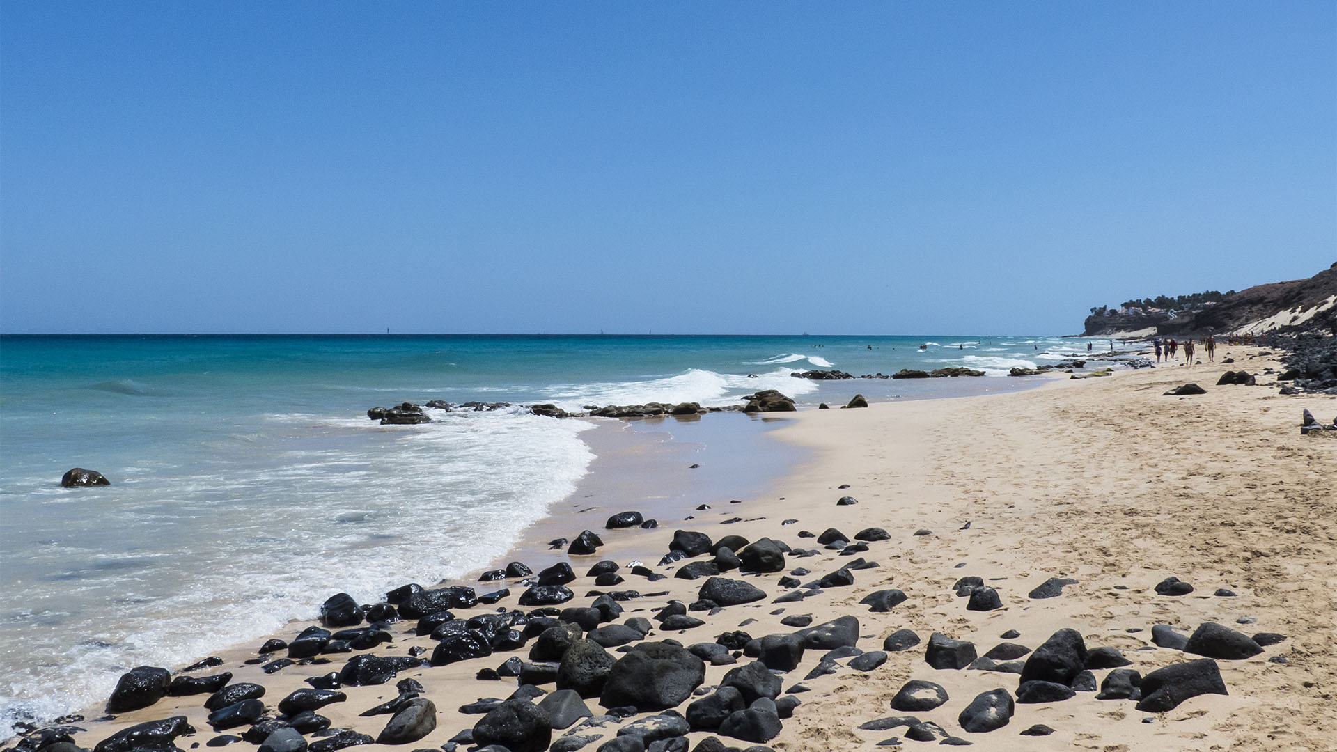 Die Strände Fuerteventuras: Halbinsel Jandía, Playa de Butihondo.