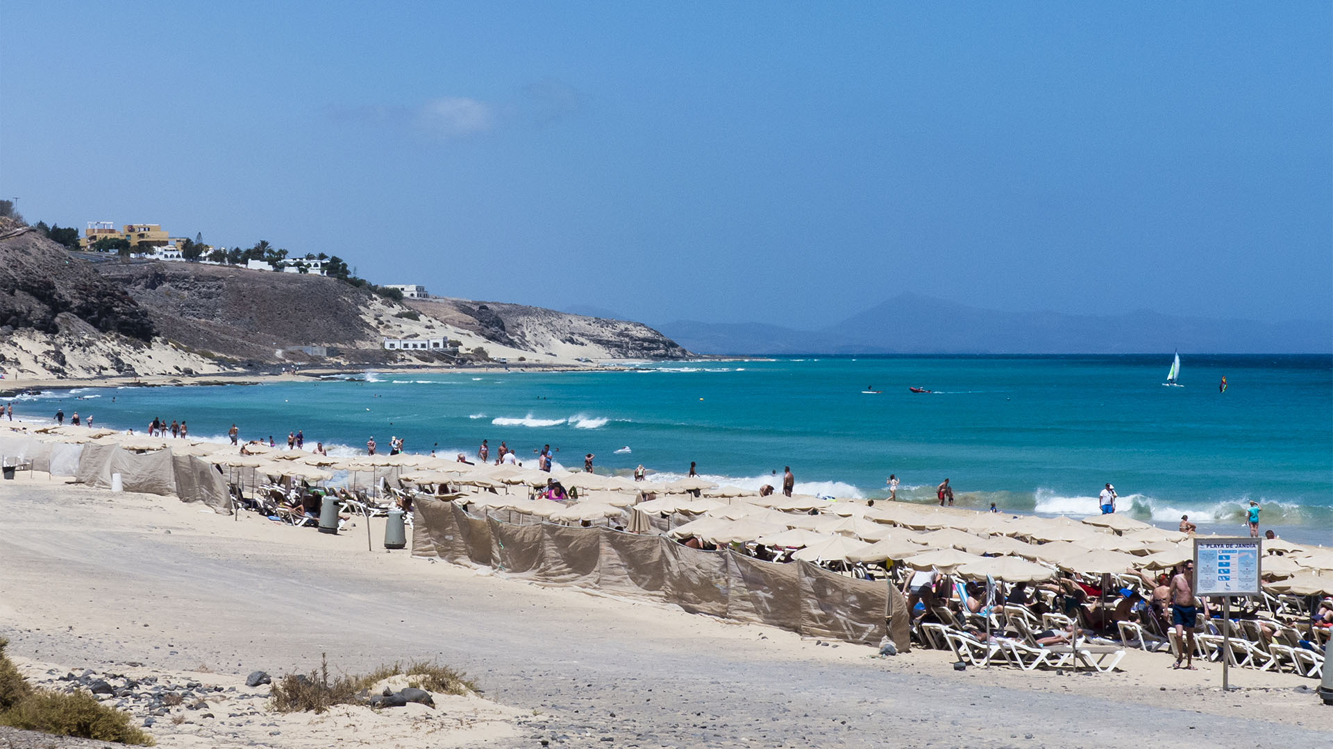 Die Strände Fuerteventuras: Halbinsel Jandía, Playa de Butihondo.