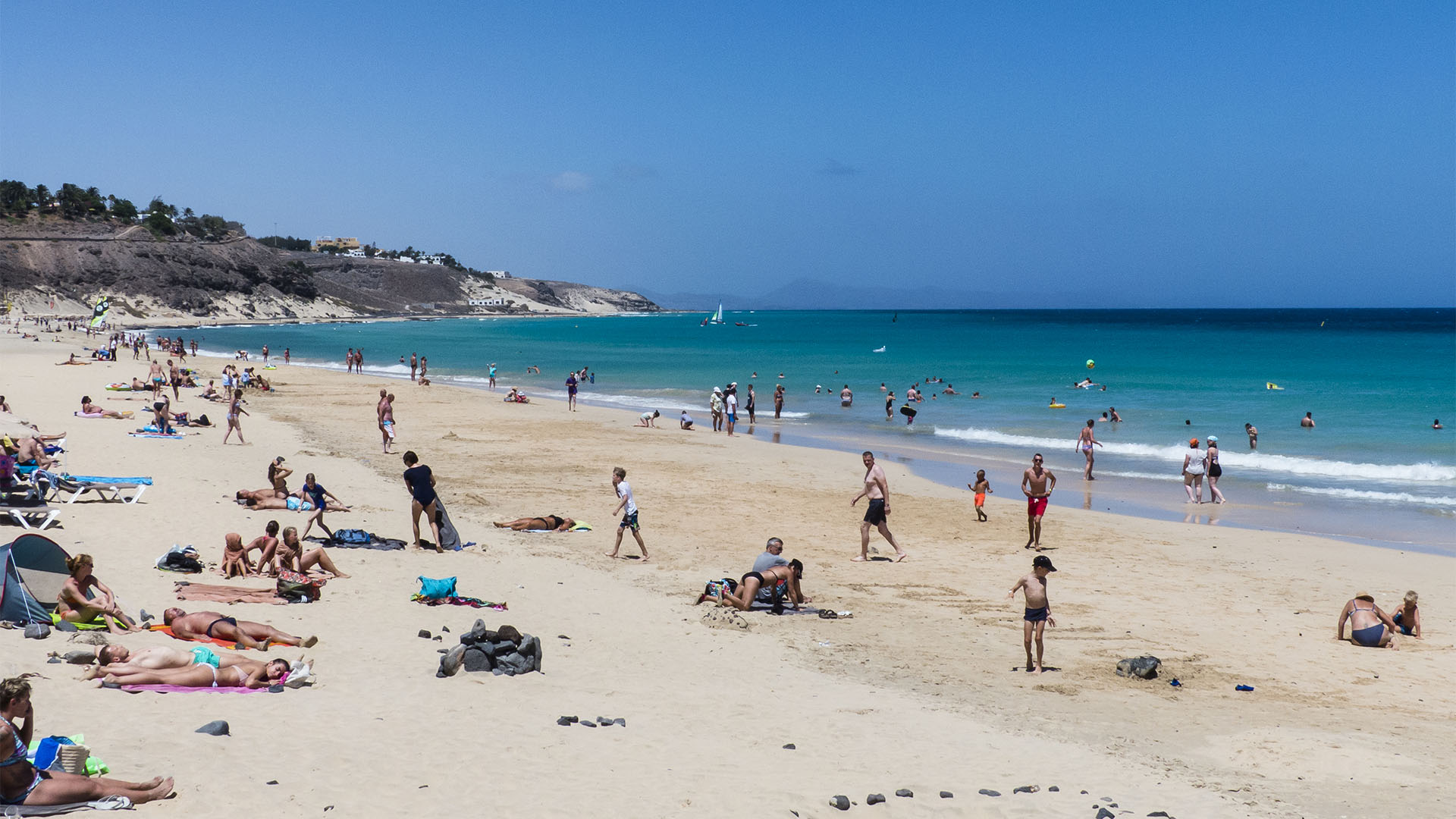 Die Strände Fuerteventuras: Halbinsel Jandía, Playa de Butihondo.