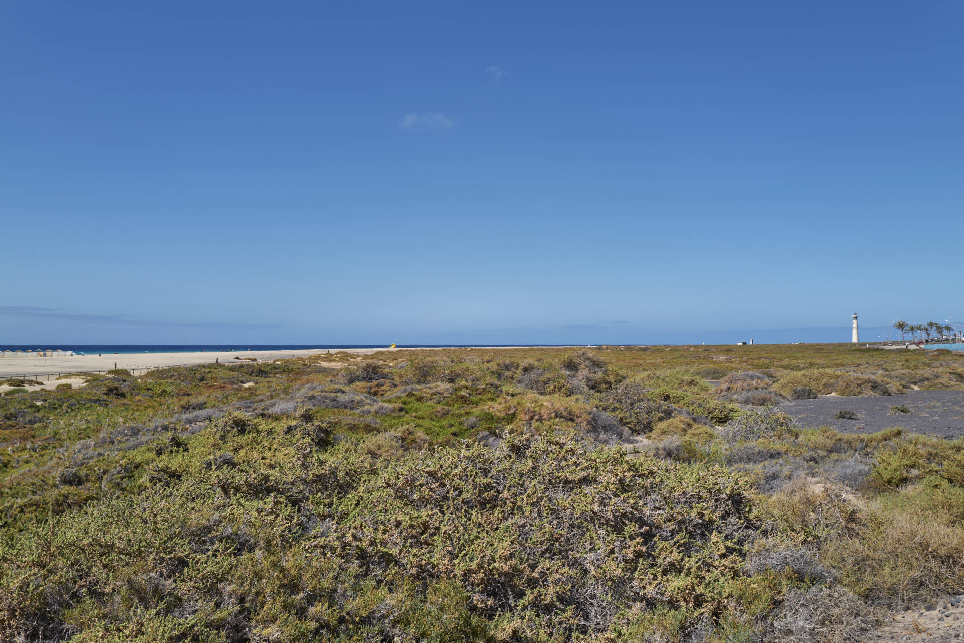 Playa del Matorral Morro Jable Fuerteventura.