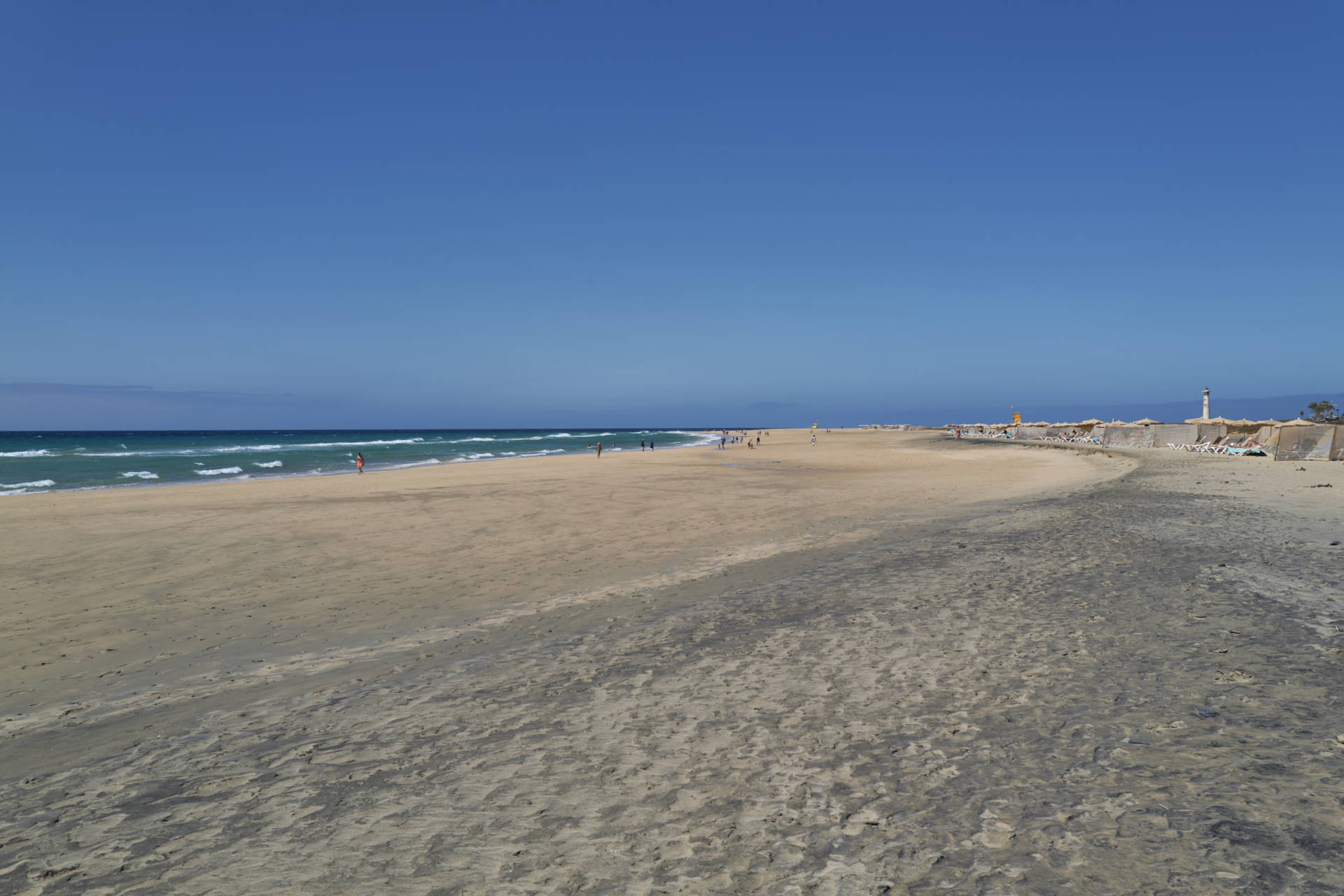 Playa del Matorral Morro Jable Fuerteventura.