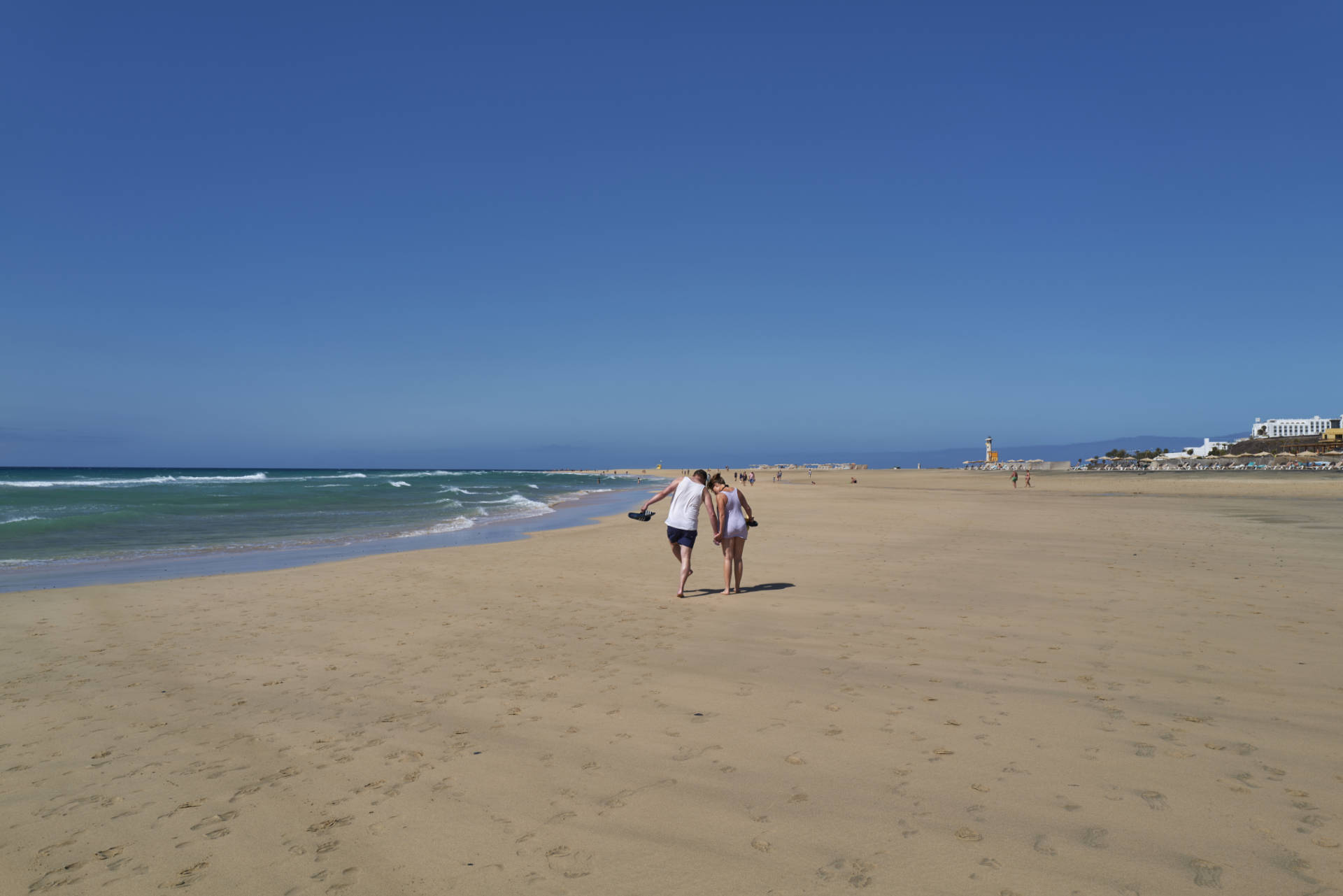 Playa del Matorral Morro Jable Fuerteventura.