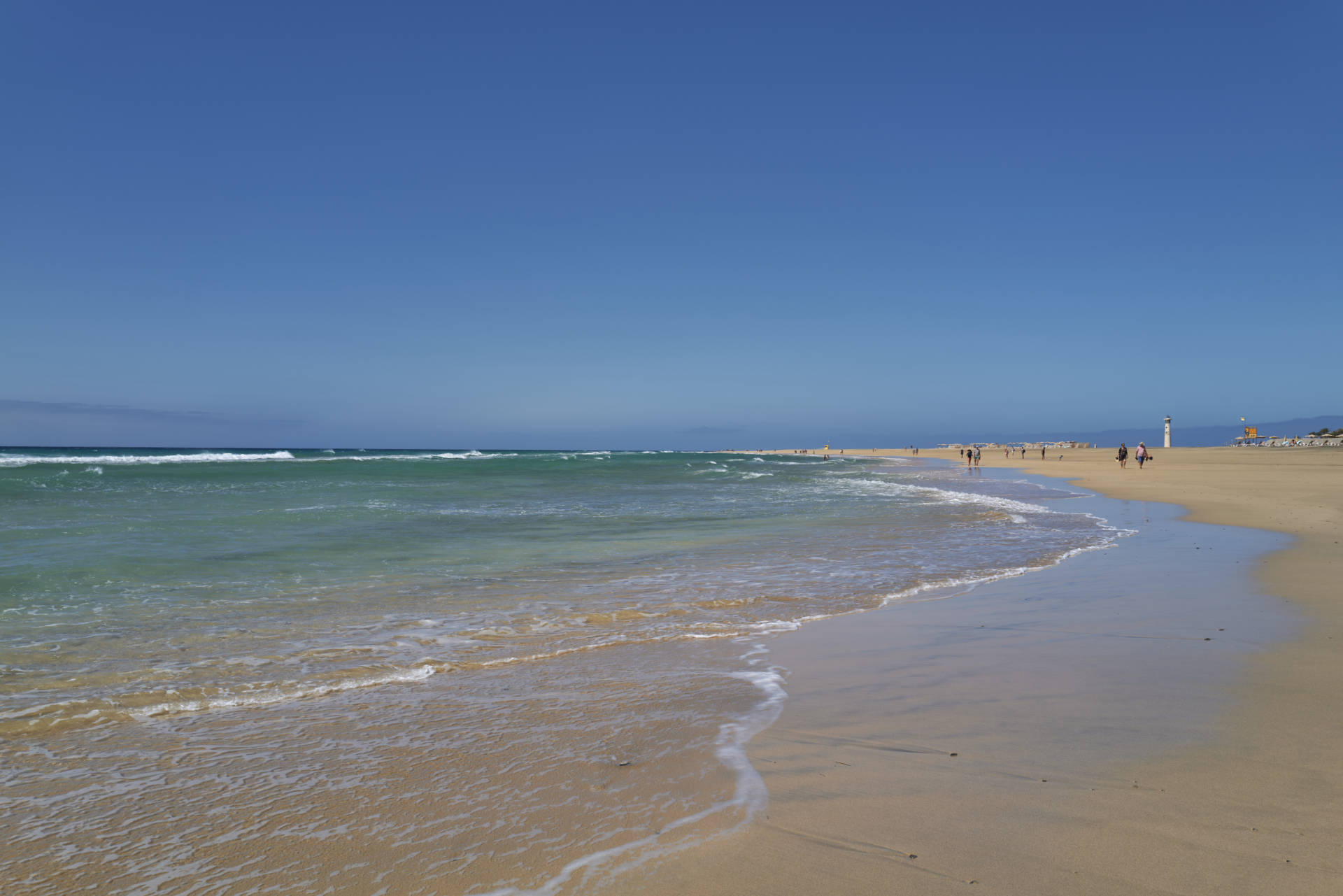 Playa del Matorral Morro Jable Fuerteventura.