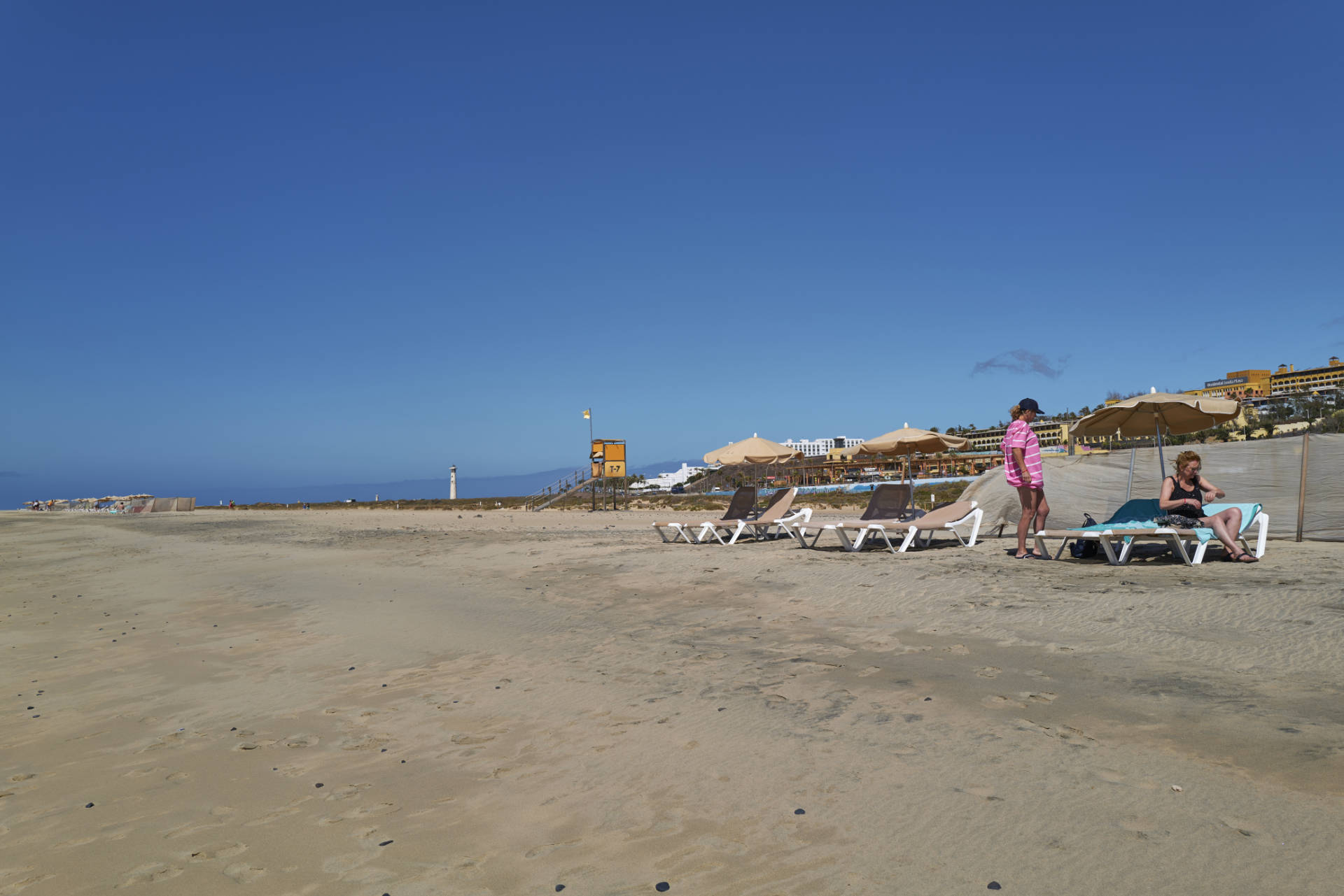 Playa del Matorral Morro Jable Fuerteventura.