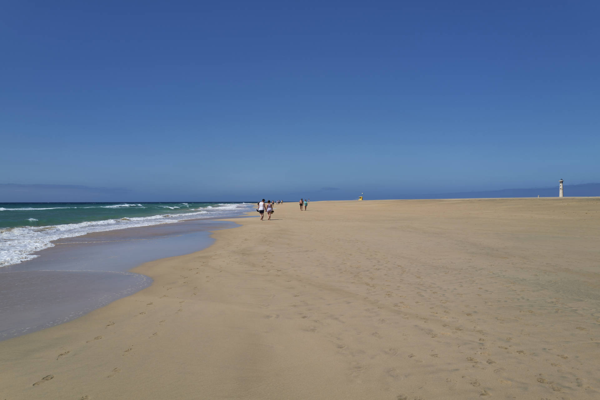 Playa del Matorral Morro Jable Fuerteventura.