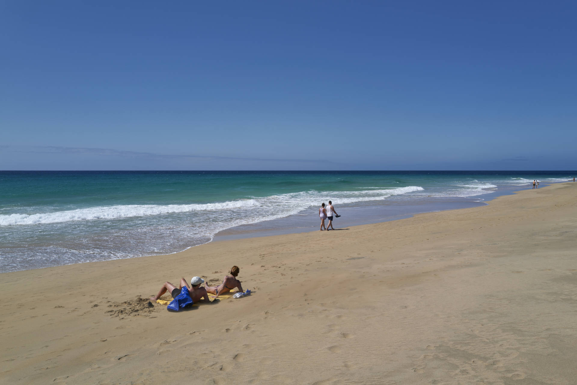 Playa del Matorral Morro Jable Fuerteventura.