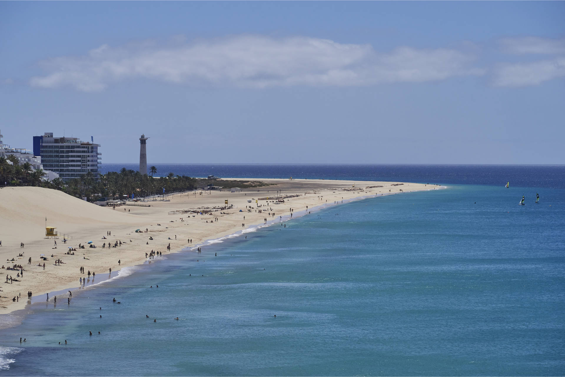 Playa de Morro Jable Fuerteventura.