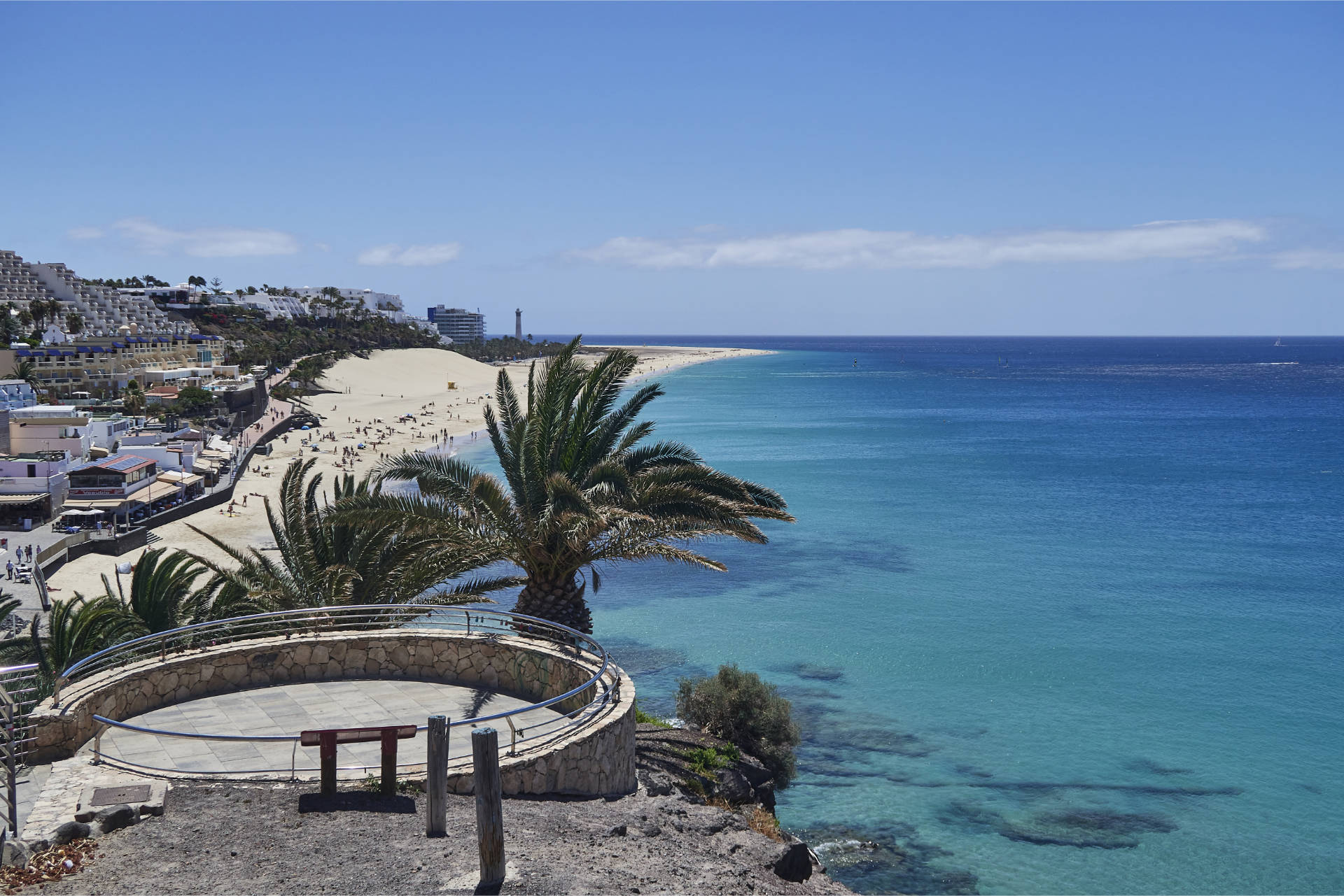 Playa de Morro Jable Fuerteventura.