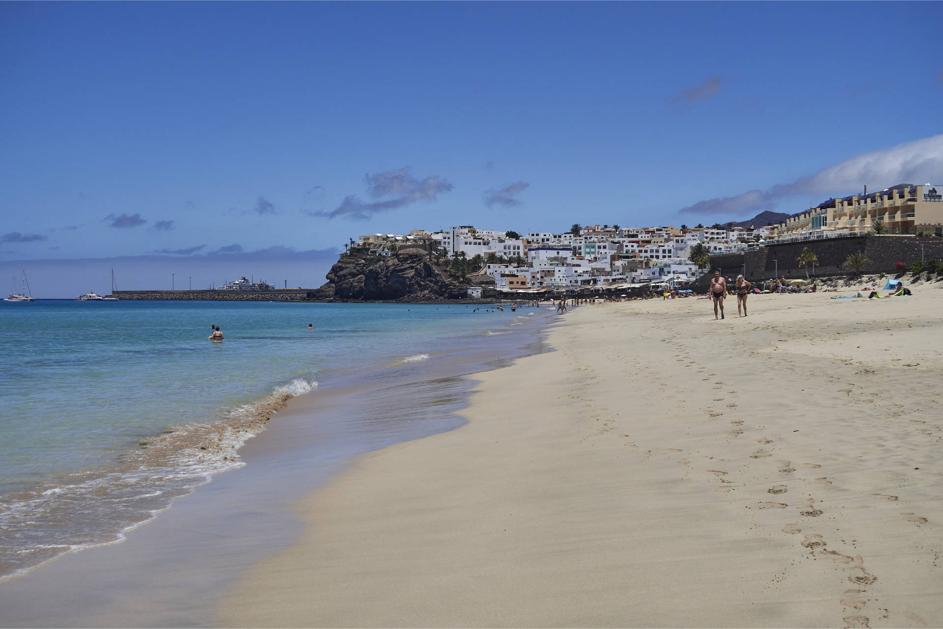 Playa de Morro Jable Fuerteventura.