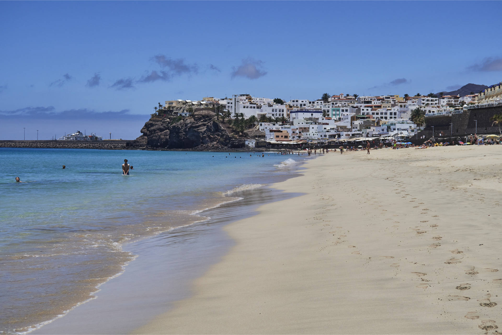 Playa de Morro Jable Fuerteventura.