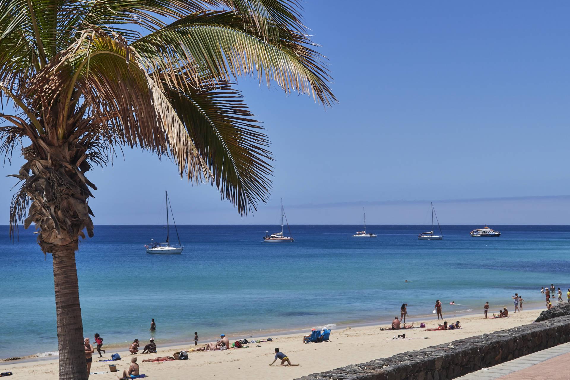 Playa de Morro Jable Fuerteventura.