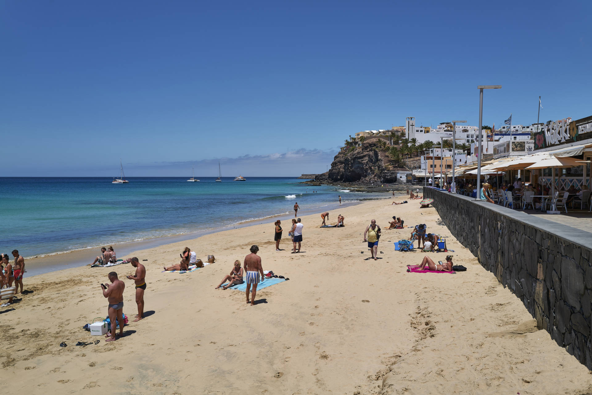 Playa de Morro Jable Fuerteventura.