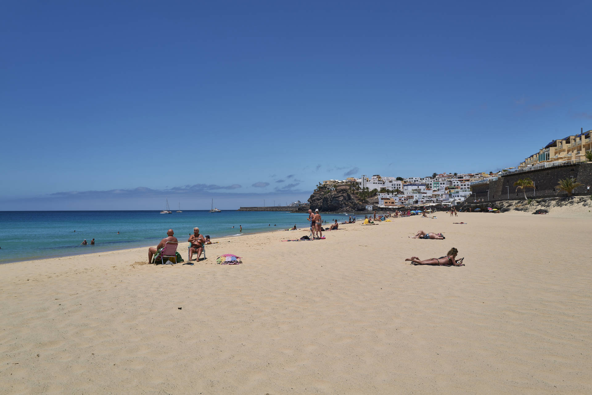 Playa de Morro Jable Fuerteventura.