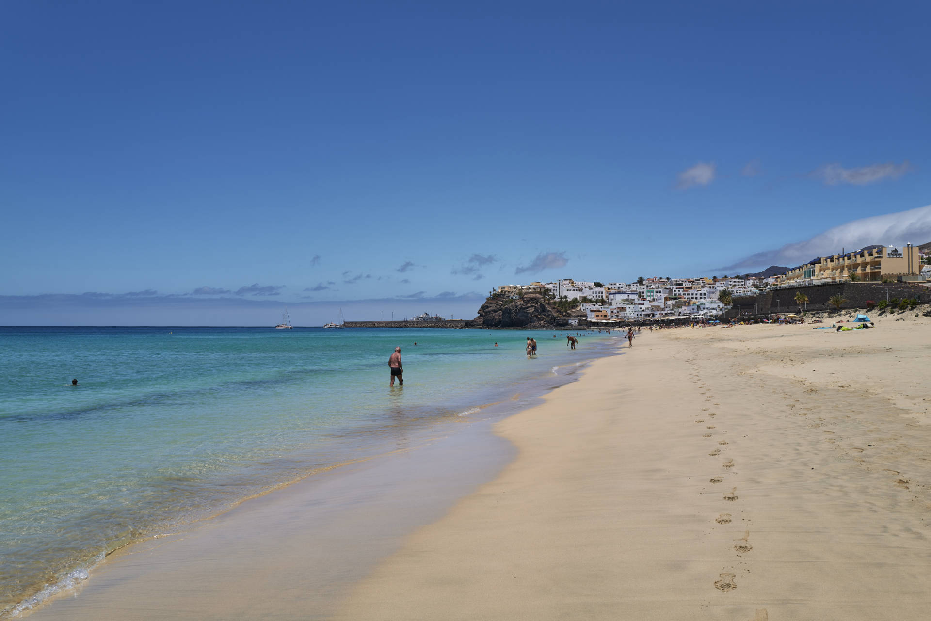 Playa de Morro Jable Fuerteventura.