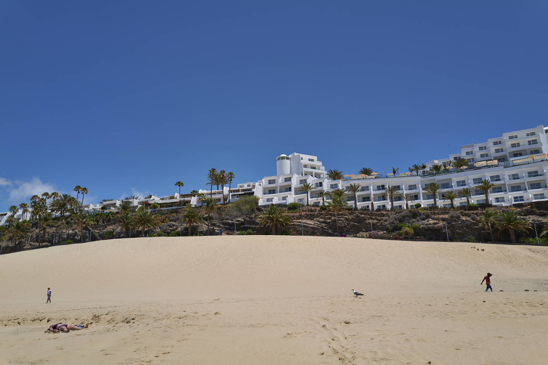 Playa de Morro Jable Fuerteventura.