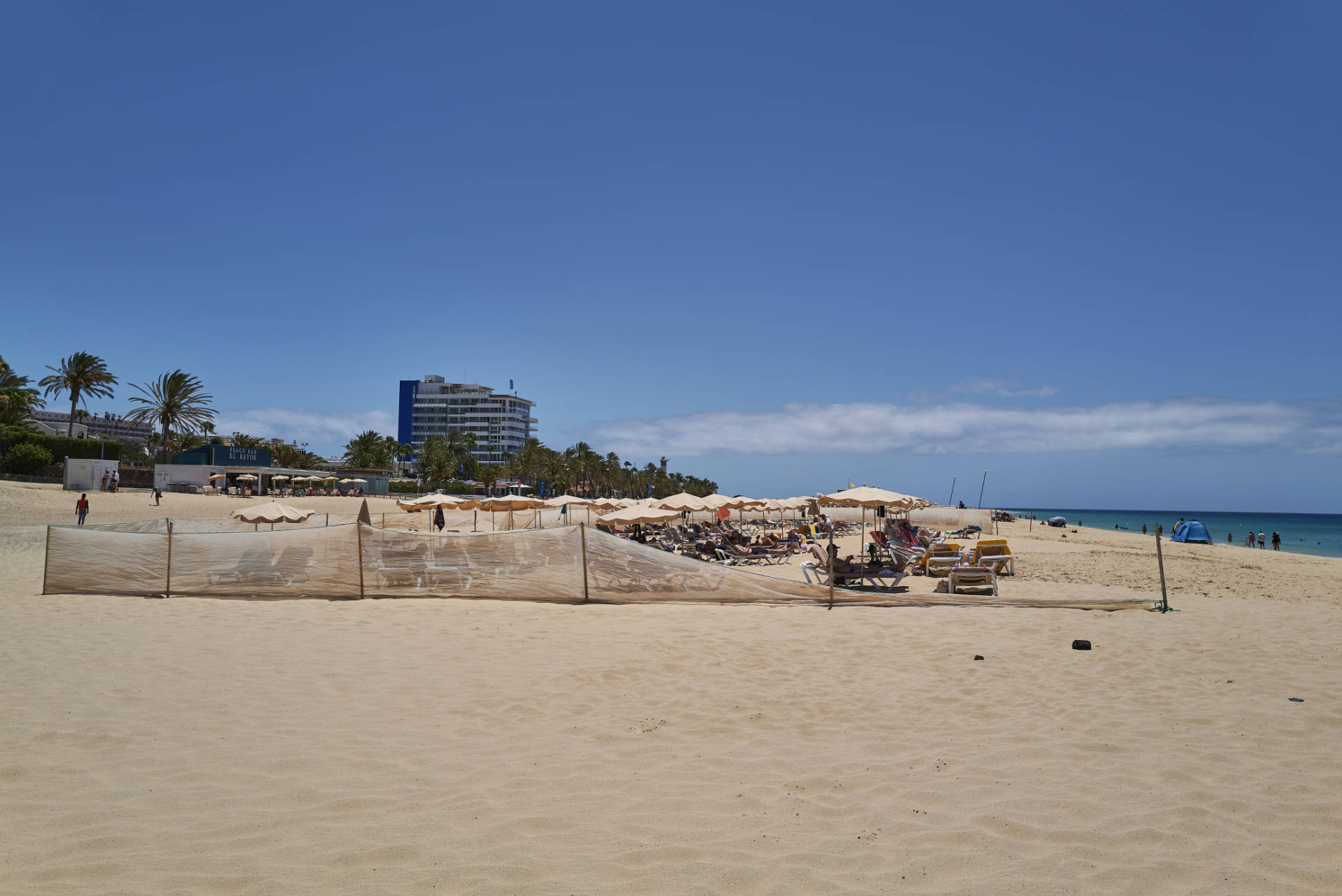 Playa de Morro Jable Fuerteventura.