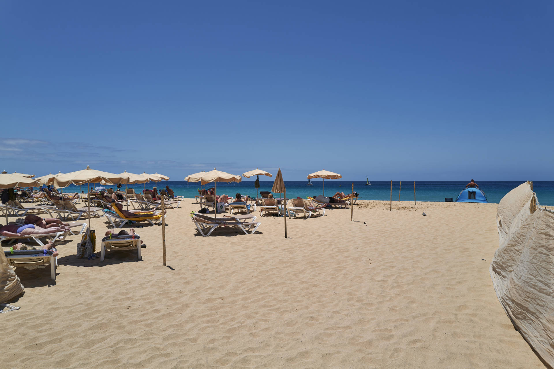 Playa de Morro Jable Fuerteventura.