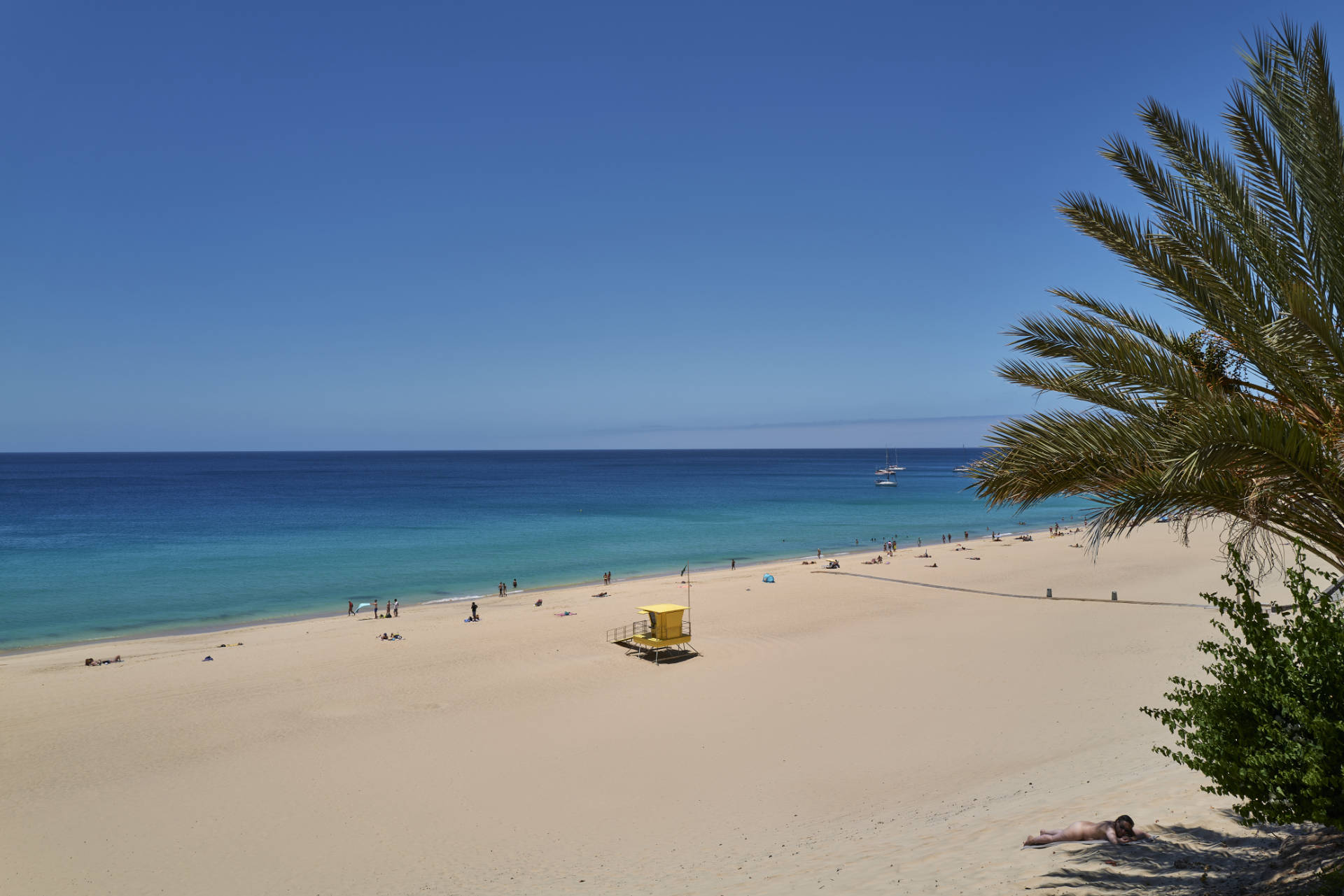 Playa de Morro Jable Fuerteventura.