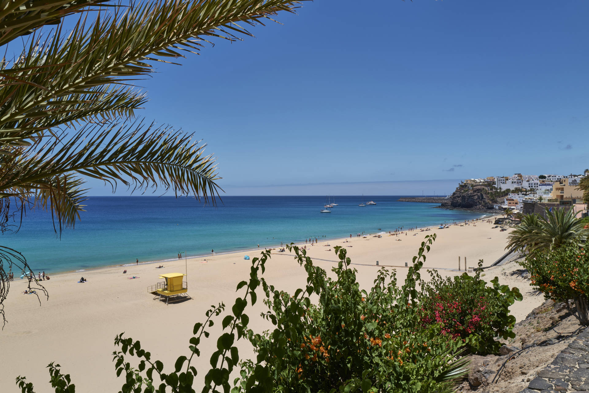 Playa de Morro Jable Fuerteventura.