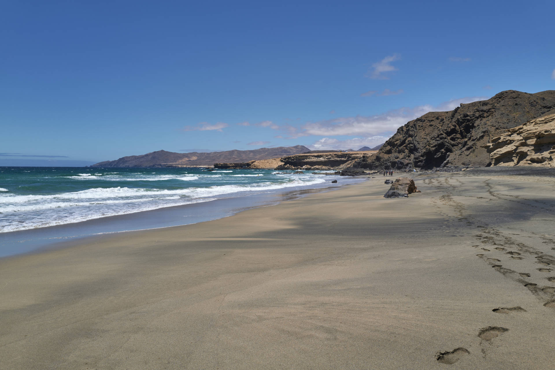 Playa del Viejo Rey la Pared Fuerteventura.