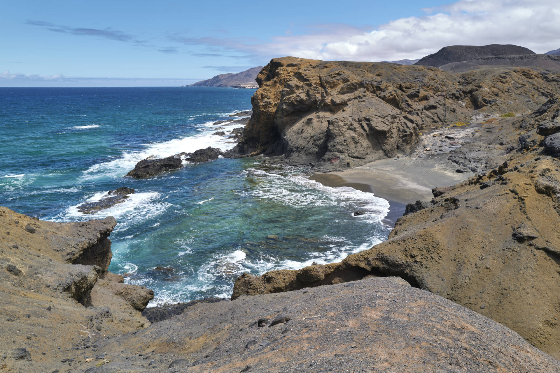 Baja de los Erizos La Pared Fuerteventura.